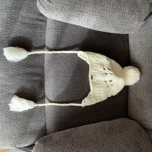 Winter knit stocking cap